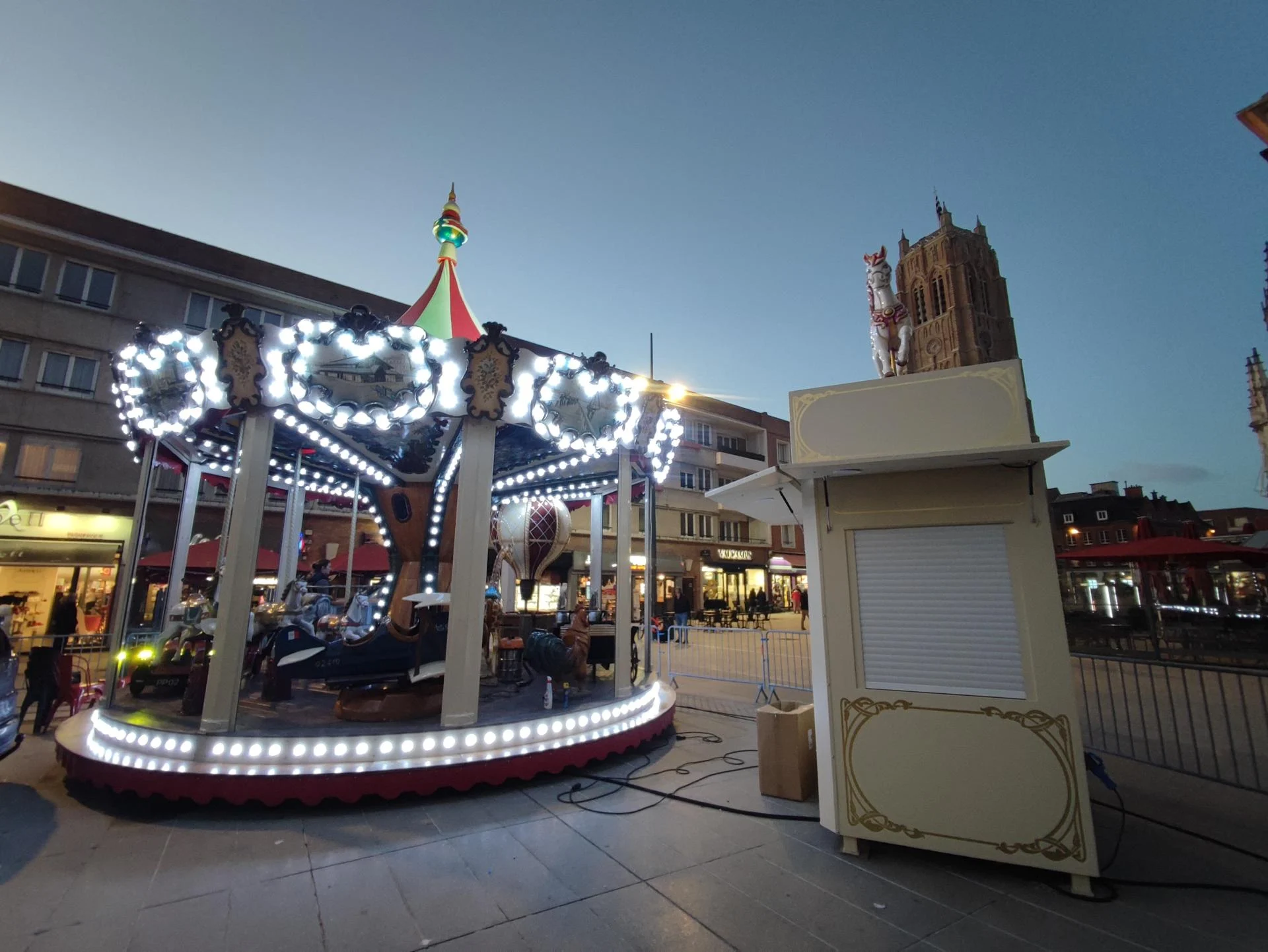 Installation carrousel 7